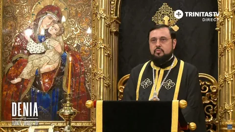 Pr. Nicușor Beldiman la Denie, despre Taina noului Paști: Nu putem să trăim veșnic decât dacă ne hrănim cu Dumnezeu