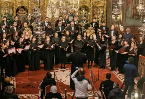 Corala „Nicolae Lungu” va susţine un concert pascal la Catedrala Patriarhală