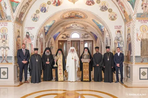 Moaștele Sf. Ap. Toma, cinstite la Reședința Patriarhală: „O intensificare a bucuriei Paștilor”