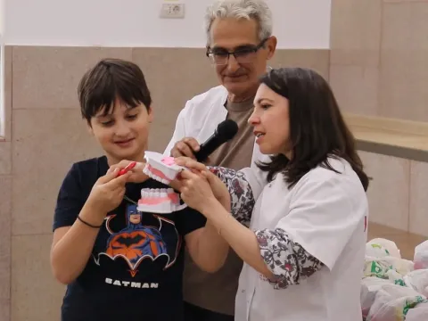 Campania „Prevenție și educație pentru sănătate”: Prima acțiune de anul acesta s-a desfășurat într-un sat din Prahova