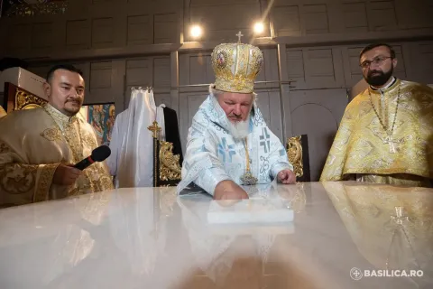 Sfințenia este posibilă în toate timpurile și locurile: PS Varlaam Ploieșteanul a sfințit un lăcaș de cult renovat