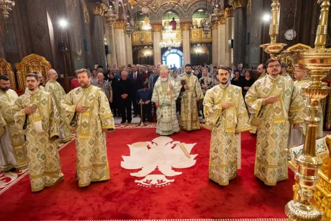 Jurnaliștii Patriarhiei Române s-au rugat împreună Sfintei Treimi
