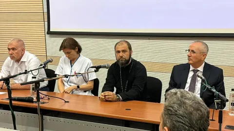 Recunoștință: Aparat performant pentru diagnosticarea leucemiei donat Spitalului Fundeni la inițiativa Arhid. Mihail Bucă
