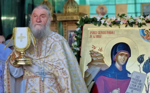 Parohia „Sfânta Teodora”-Pallady a primit un dar de preț de la starețul Sihlei