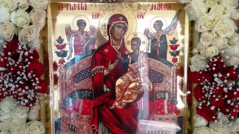 Capela centrului de paliație „Sf. Nectarie” găzduiește prima priveghere la sărbătoarea icoanei „Pantanassa”