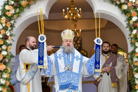 PS Timotei Prahoveanul explică unde a fost așezată Maica Domnului după Adormirea ei: La dreapta Împăratului Ceresc