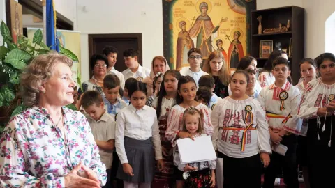 Centrul de zi pentru copii „Sf. Mc. Sofia” al Arhiepiscopiei Bucureștilor și-a serbat hramul