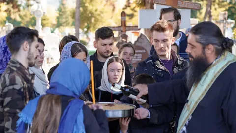 Părintele Dumitru Stăniloae a fost pomenit de părinții de la Cernica, la inițiativa membrilor ASCOR București