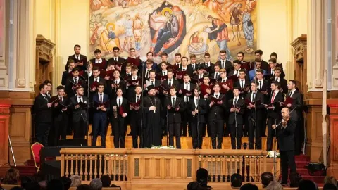 Steaua de la Răsărit: Seminariștii din București vor colinda la Palatul Național al Copiilor