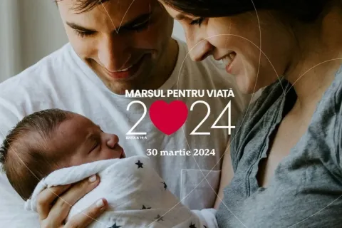 Comunicat: Au fost anunțate data și tema Marșului pentru viață 2024