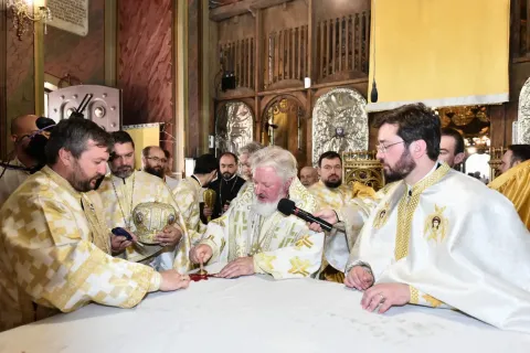 PS Varlaam Ploieșteanul a sfințit Biserica Zlătari, la finalizarea lucrărilor de restaurare