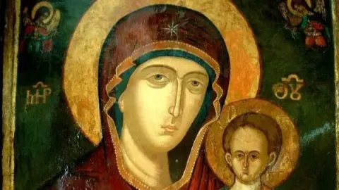 Icoana Maicii Domnului Îndrumătoarea de la Ostrov va fi adusă în pelerinaj la Biserica „Sf. Gheorghe”-Nou din București