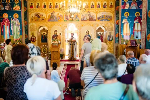 Hramul Bisericii de la Obregia: Adormirea Maicii Domnului prezentată ca eveniment eshatologic de Pr. Bogdan Tătaru-Cazaban