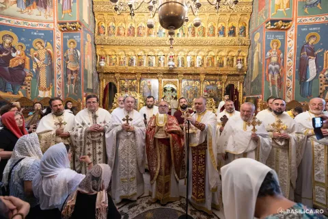 Sfântul Constantin Brâncoveanu a fost cinstit la singura sa ctitorie rămasă în Capitală