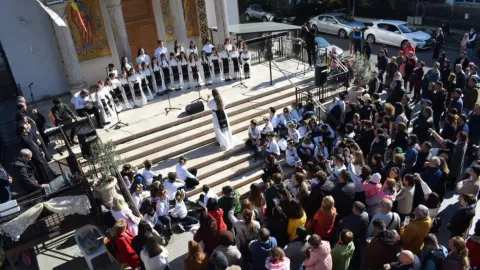 Ziua Recoltei, sărbătorită în Parohia Brâncuși din Capitală