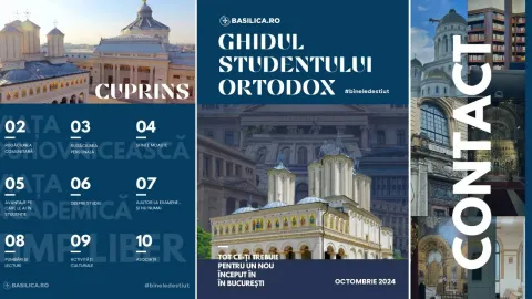 Tot ce trebuie să știi ca student ortodox în București: Descarcă Ghidul gratuit