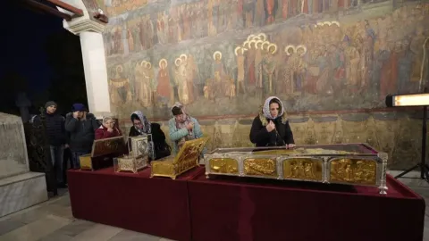 Sărbătoarea Sfântului Dimitrie cel Nou a început la Catedrala Patriarhală