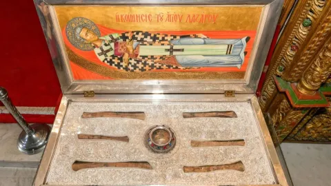 Moaștele Sfântului și Dreptului Lazăr vor fi aduse în Capitală