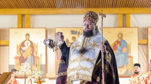 Sf. M. Mc. Dimitrie, Izvorâtorul de Mir, propovăduitor către tineri și mare trezitor de conștiințe: PS Paisie Sinaitul