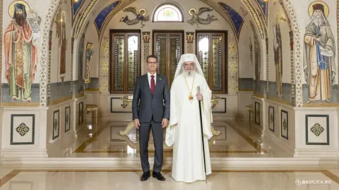 Ambasadorul Israelului a vizitat Patriarhia Română