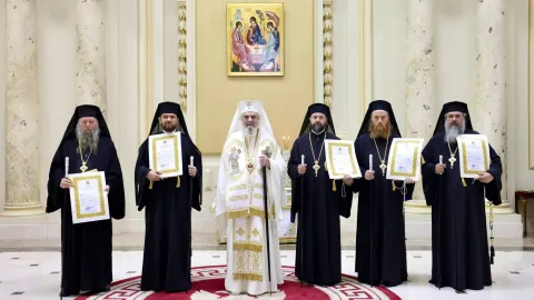 Patriarhul Daniel a hirotesit cinci noi arhimandriți în Arhiepiscopia Bucureștilor
