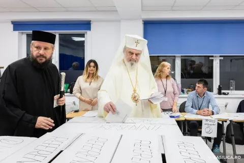Patriarhul României a votat la primul tur al alegerilor prezidențiale