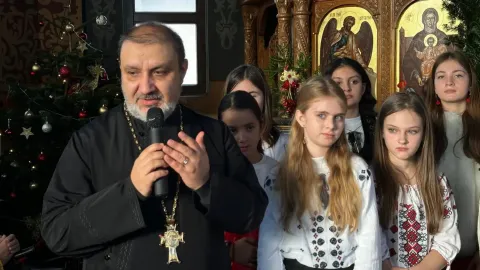 Bucuria colindelor a răsunat și în capela unui vechi cimitir bucureștean. Urmează un eveniment caritabil
