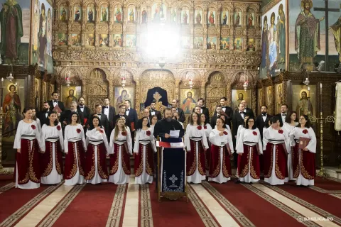 Seară de muzică sacră și folclor susținută de Corala Nicolae Lungu la Biserica Sf. Elefterie din Capitală