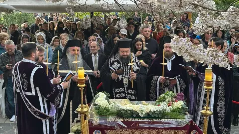 PS Paisie Sinaitul la Denia Prohodului Domnului: Plângem cu nădejdea Învierii