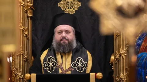 Denie la Catedrala Patriarhală: PS Paisie Sinaitul a vorbit despre taina Crucii ca taină a iubirii lui Hristos