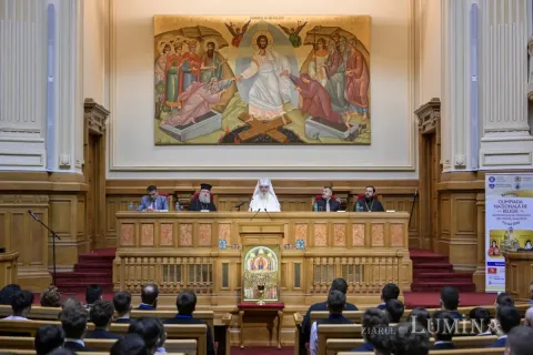 Patriarhul Daniel către olimpicii din Seminarii: Nu vă temeți de provocări. Dumnezeu nu ne cere biruințe spectaculoase