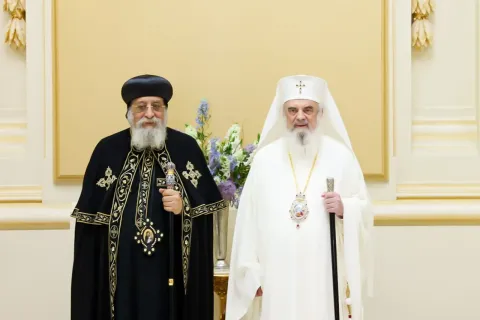 Patriarhul României către Patriarhul Copt al Alexandriei: Vă dorim o vizită frumoasă în Bucureşti