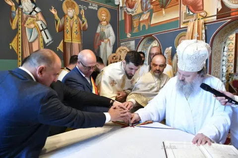 Sfințire de biserică în Ilfov. PS Timotei Prahoveanul a vorbit despre singurătate, grea problemă actuală