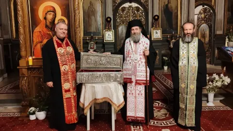Moaștele Sf. Nicolae și ale Sf. Constantin Brâncoveanu sunt în pelerinaj în Ungaria și Austria