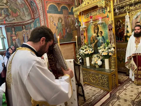 Icoana Maicii Domnului Prodromița va fi cinstită la Schitul Darvari din Capitală: Program