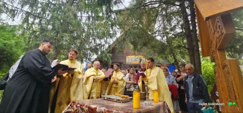 S-a sfințit troița din apropierea Paraclisului Spitalului de Boli Cronice „Sf. Luca” din București