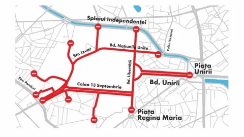Restricții de circulație în Capitală cu ocazia Sfințirii Catedralei Naționale