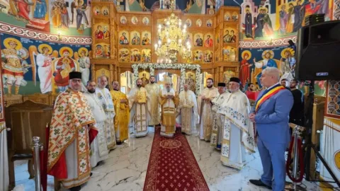 PS Timotei Prahoveanul a sfințit biserica Parohiei Mărășeasca