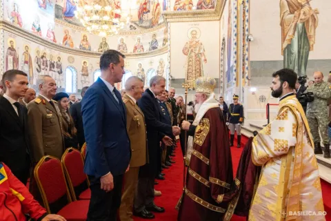 Ziua Clerului Militar, la Catedrala Națională: Biserica și Armata se bucură de cea mai mare încredere din partea poporului român
