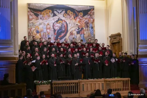 Corurile Patriarhiei Române au susținut un concert de colinde la Palatul Patriarhiei: A participat Patriarhul Daniel