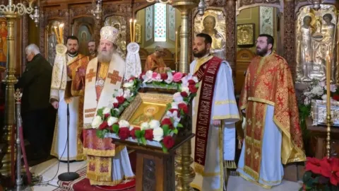 PS Timotei Prahoveanul la hramul Parohiei Boteanu-Ienii: Sf. Varvara a crescut ca un trandafir în mijlocul spinilor