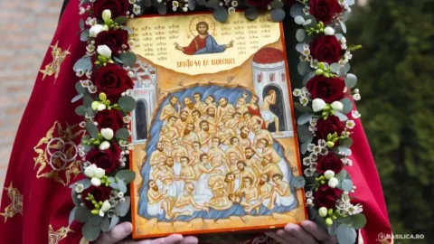 Mănăstirea Antim invită bucureștenii la sărbătoarea Sfinților 40 de Mucenici: Program