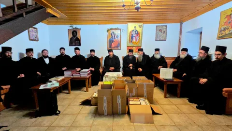 Patriarhul României a oferit daruri consistente pentru comunitățile monahale românești din Sf. Munte Athos