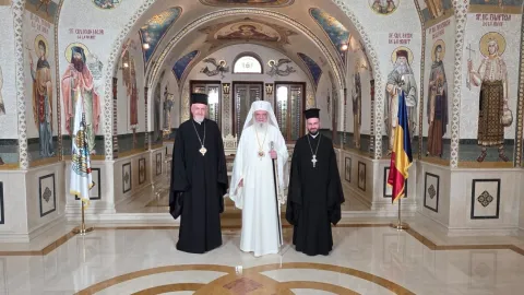 Oaspeți de la Patriarhia Ecumenică, în vizită la Patriarhia Română