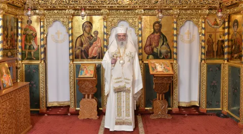 Orbul din naștere a primit vederea trupească, dar și pe cea duhovnicească, spune Patriarhul Daniel