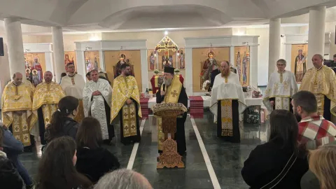 PS Timotei Prahoveanul, la parohia din Schwabach-Roth: Ne aflăm aici pentru a-l cinsti pe Sf. Calinic de la Cernica