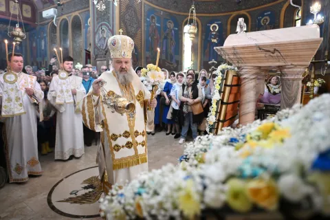 Samarineanca s-a umplut de lumină de la Lumina Lumii: PS Timotei Prahoveanul la Centenarul Parohiei Podeanu