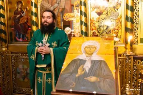 Starețul Mănăstirii Schitul Darvari: Întâlnirea cu Sf. Matrona cea Oarbă este o privire într-o oglindă duhovnicească