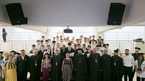 Elevii Seminarului Teologic din București au avut festivitatea de premiere