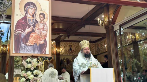 Unitatea Ortodoxiei este menținută prin harul Sf. Duh, a spus PS Paisie Sinaitul la Paraclisul Catedralei Naționale